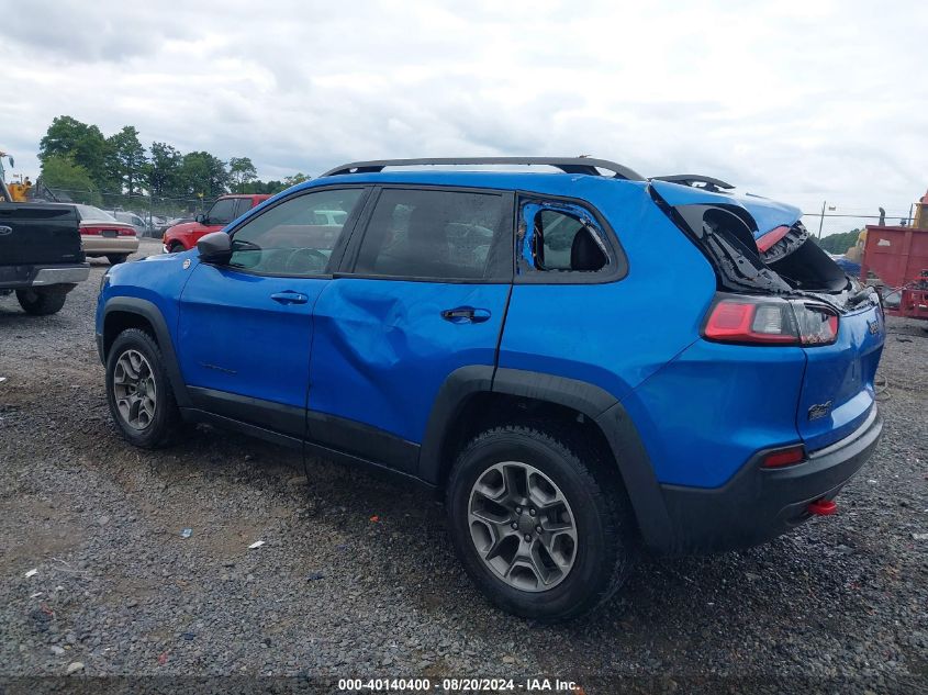 2021 Jeep Cherokee Trailhawk 4X4 VIN: 1C4PJMBX8MD129616 Lot: 40140400