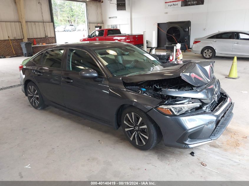 2022 Honda Civic Ex VIN: JHMFE1F75NX006721 Lot: 40140419