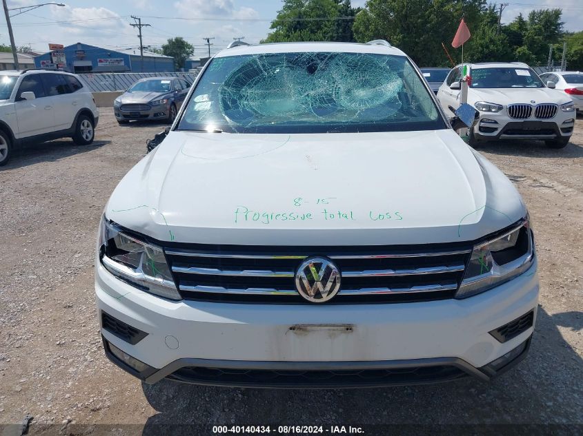 2018 Volkswagen Tiguan 2.0T Se/2.0T Sel VIN: 3VV2B7AX6JM086552 Lot: 40140434