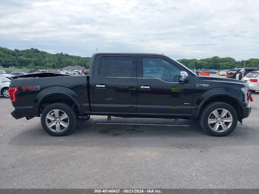 2015 FORD F-150 KING RANCH/LARIAT/PLATINUM/XL/XLT - 1FTEW1EG1FF240953