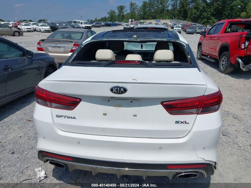 2018 Kia Optima Sxl VIN: 5XXGV4L24JG248109 Lot: 40140450