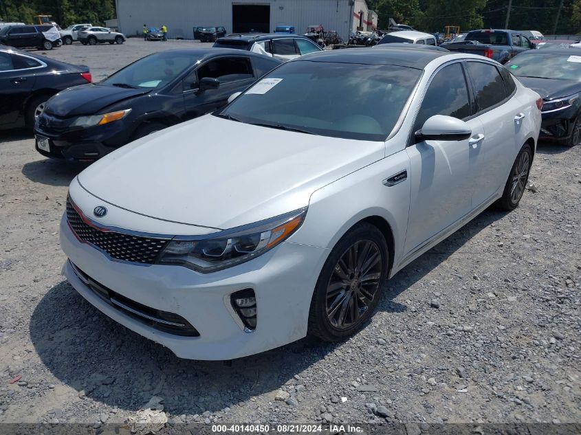 2018 Kia Optima Sxl VIN: 5XXGV4L24JG248109 Lot: 40140450