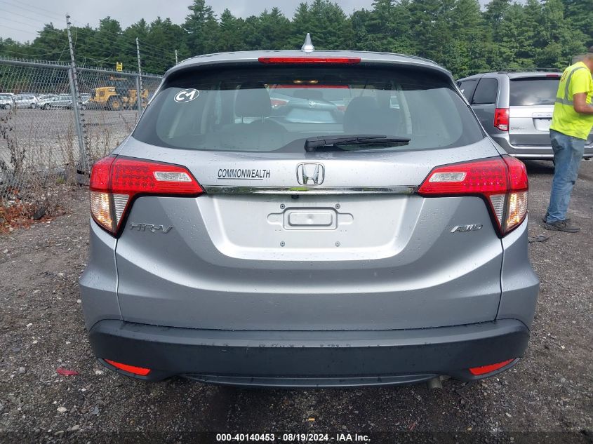 2021 Honda Hr-V Awd Lx VIN: 3CZRU6H37MM723449 Lot: 40140453