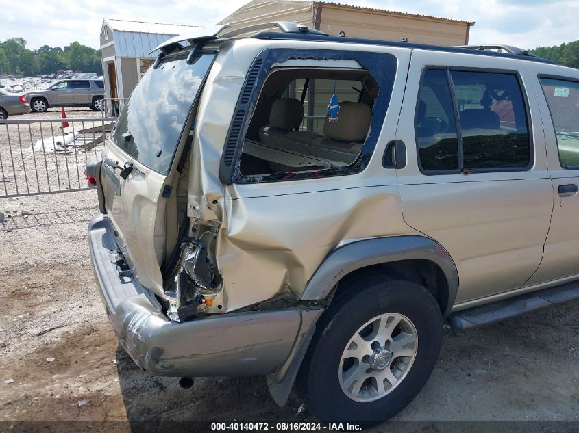 2000 Nissan Pathfinder Le/Se/Xe VIN: JN8AR07S0YW447443 Lot: 40140472