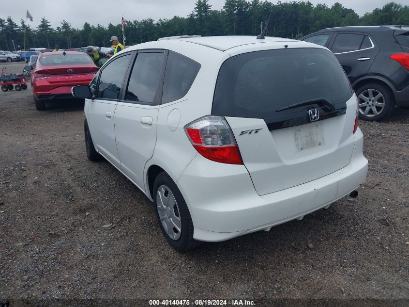 2012 Honda Fit VIN: JHMGE8H39CC028636 Lot: 40140475