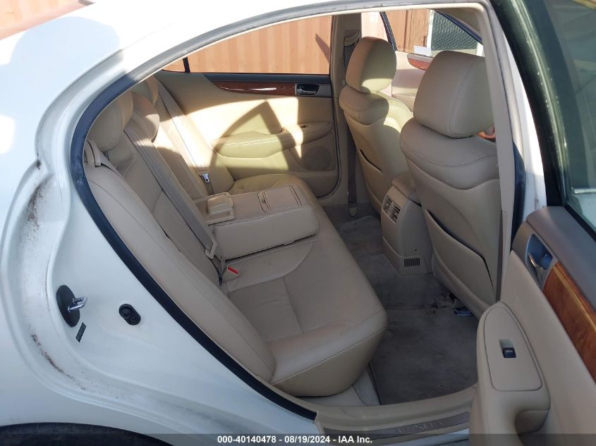 2006 Lexus Es 330 VIN: JTHBA30G165170639 Lot: 40140478