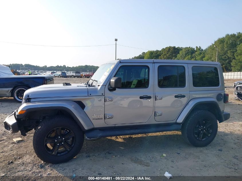 2019 Jeep Wrangler Unlimited Sahara 4X4 VIN: 1C4HJXEG0KW612391 Lot: 40140481