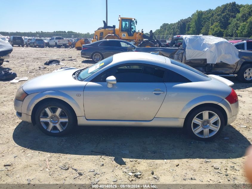 2005 Audi Tt 1.8L VIN: TRUSC28N651013337 Lot: 40140526