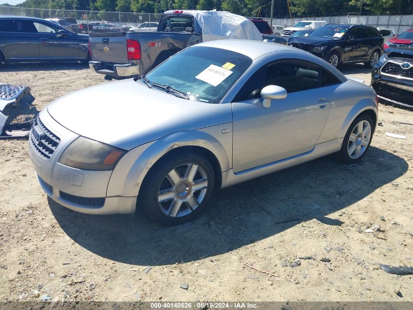 2005 Audi Tt 1.8L VIN: TRUSC28N651013337 Lot: 40140526