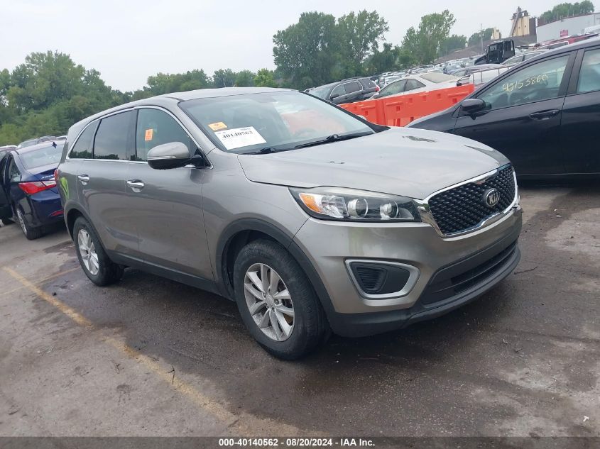 2017 Kia Sorento 2.4L L VIN: 5XYPG4A38HG331439 Lot: 40140562