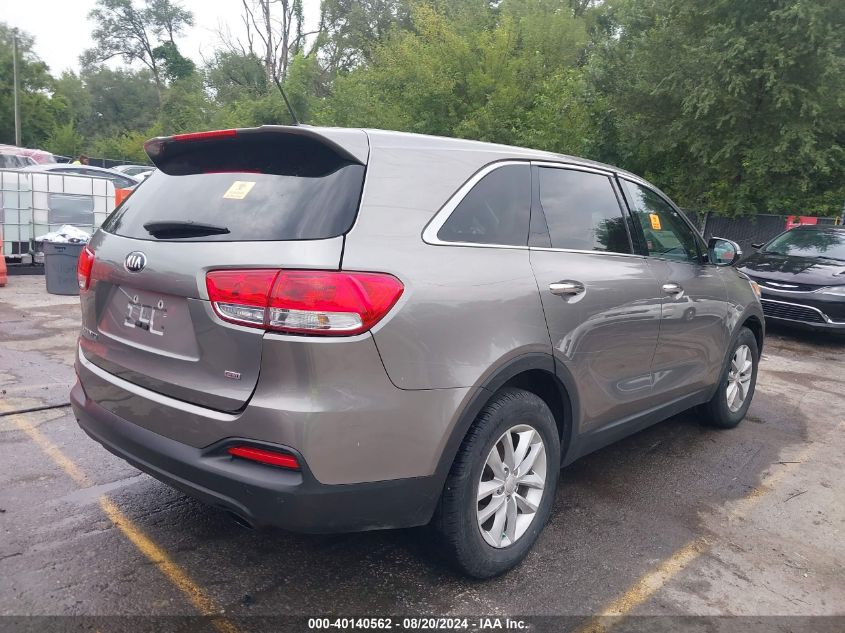 2017 Kia Sorento 2.4L L VIN: 5XYPG4A38HG331439 Lot: 40140562