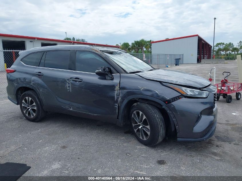 2020 Toyota Highlander Xle VIN: 5TDGZRAH6LS010501 Lot: 40140564