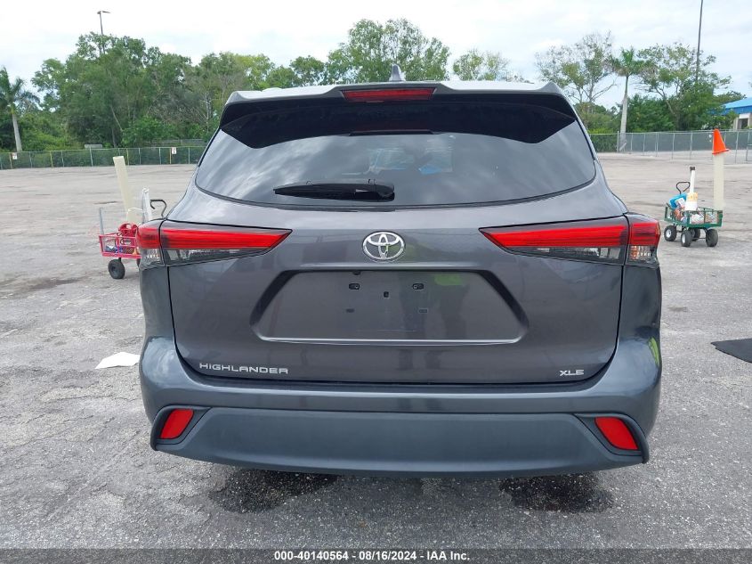 2020 Toyota Highlander Xle VIN: 5TDGZRAH6LS010501 Lot: 40140564