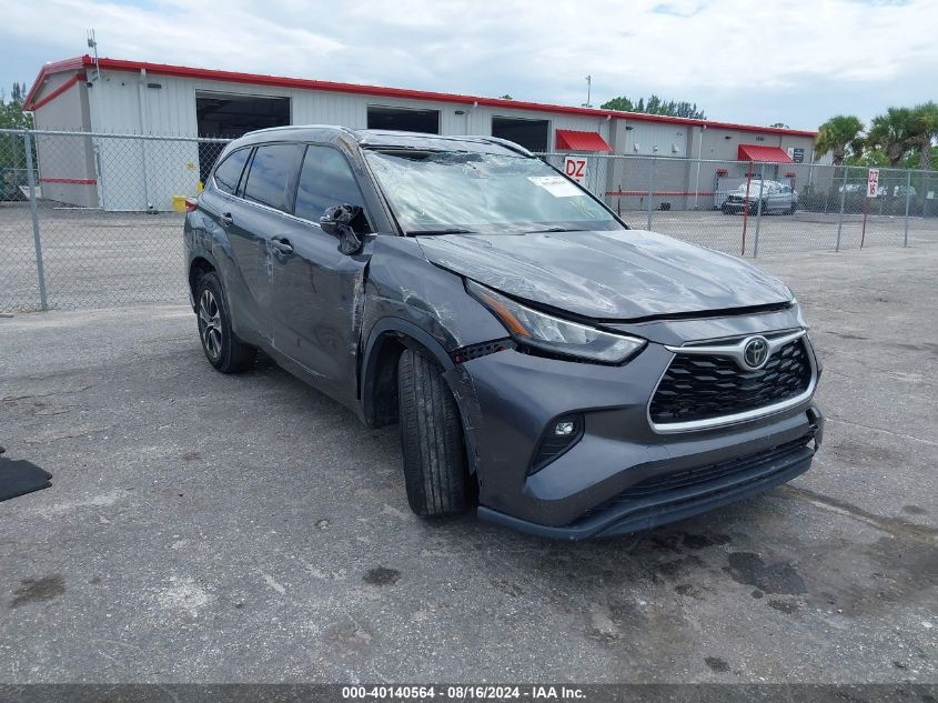 2020 TOYOTA HIGHLANDER XLE - 5TDGZRAH6LS010501