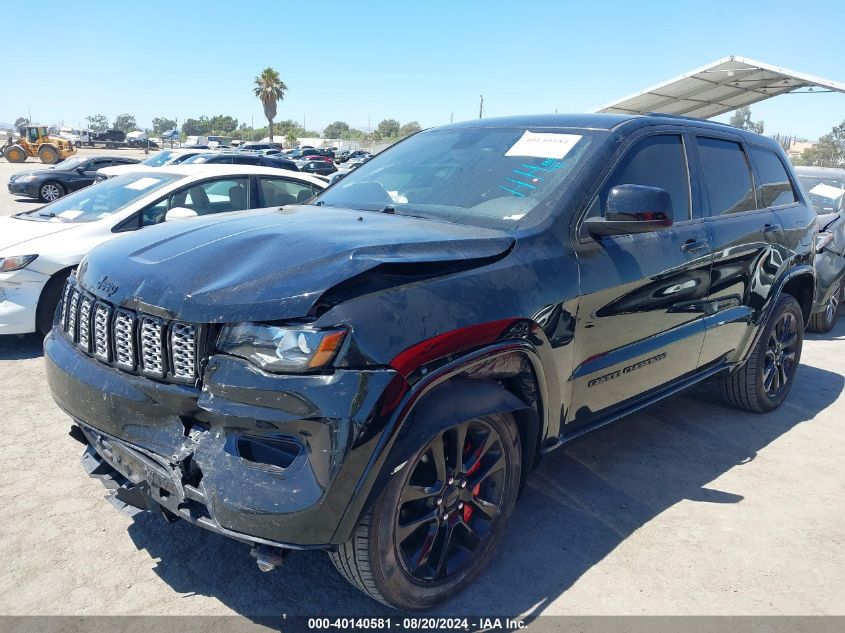 2018 Jeep Grand Cherokee Altitude 4X4 VIN: 1C4RJFAG1JC136592 Lot: 40140581