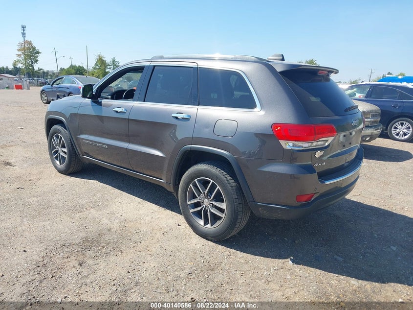 VIN 1C4RJFBG9HC778244 2017 JEEP GRAND CHEROKEE LIMITED 4X4