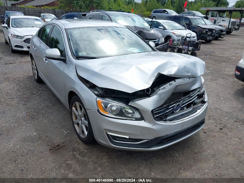 2016 Volvo S60 T5 Premier VIN: YV1612TKXG2412340 Lot: 40140590