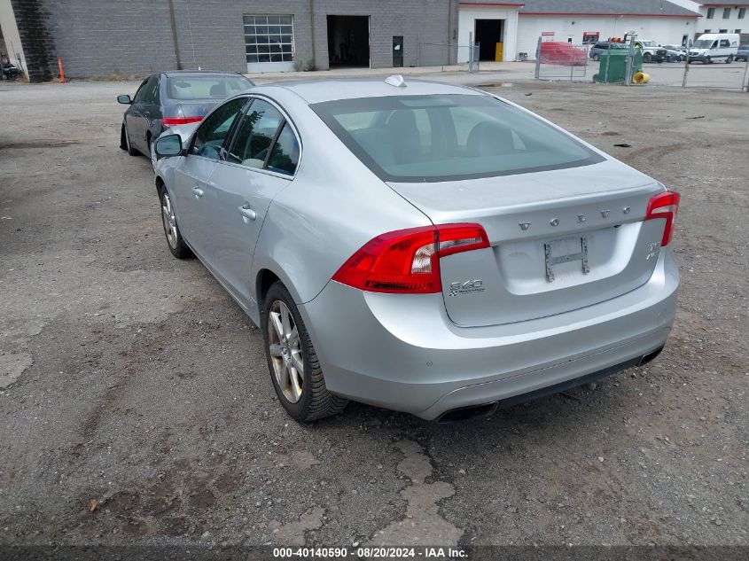 2016 Volvo S60 T5 Premier VIN: YV1612TKXG2412340 Lot: 40140590