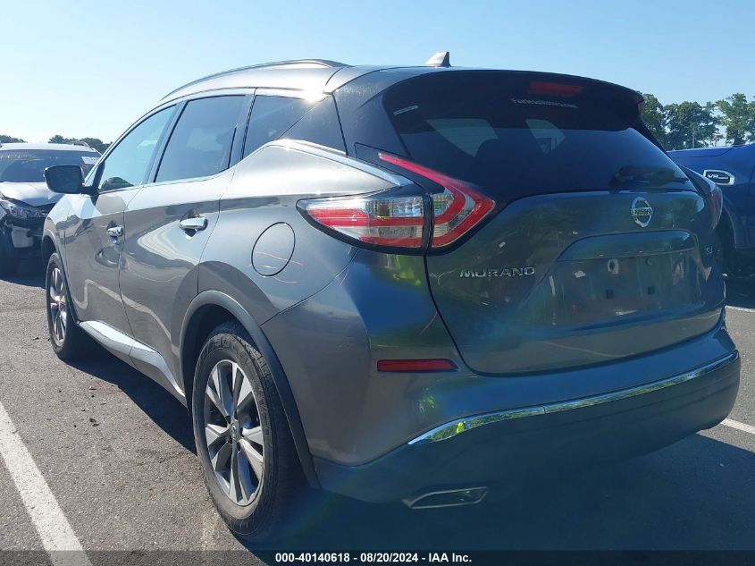 2018 Nissan Murano Sv VIN: 5N1AZ2MG7JN107799 Lot: 40140618