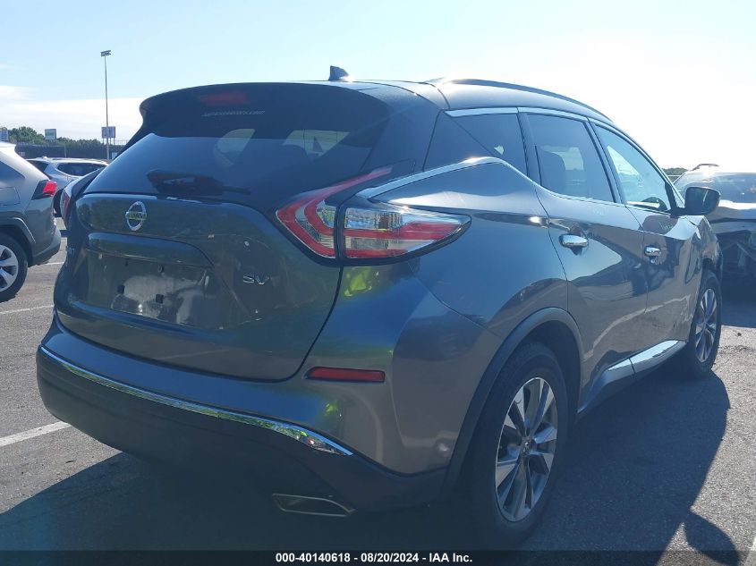 2018 Nissan Murano Sv VIN: 5N1AZ2MG7JN107799 Lot: 40140618