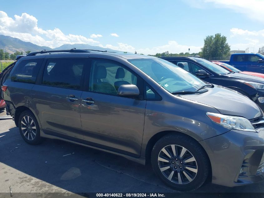 2020 Toyota Sienna Xle VIN: 5TDDZ3DC5LS233306 Lot: 40140622