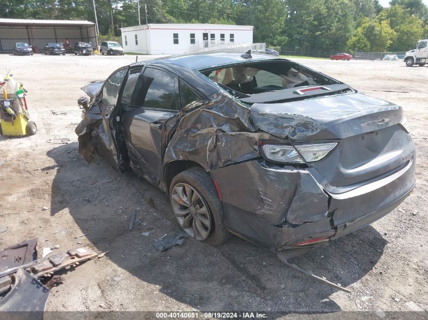 2015 Chrysler 200 S VIN: 1C3CCCBG6FN514127 Lot: 40140651