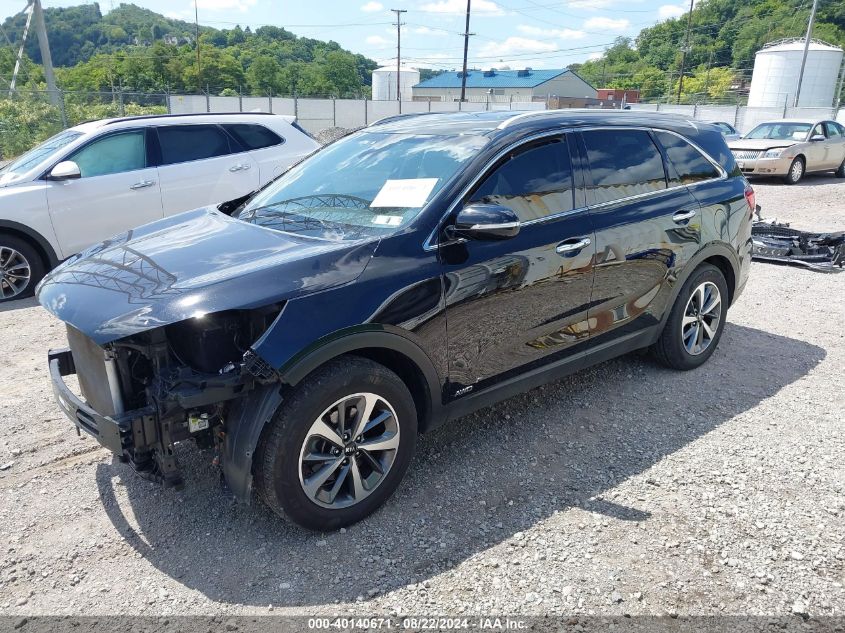 5XYPHDA51KG448575 2019 KIA SORENTO - Image 2