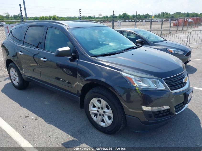 2015 Chevrolet Traverse Ls VIN: 1GNKRFED7FJ338812 Lot: 40140673