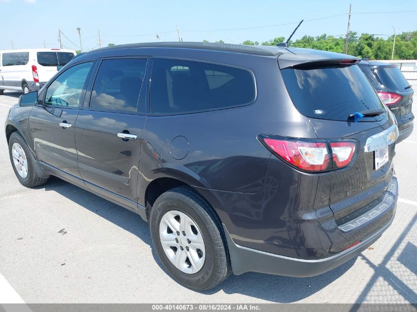 2015 Chevrolet Traverse Ls VIN: 1GNKRFED7FJ338812 Lot: 40140673