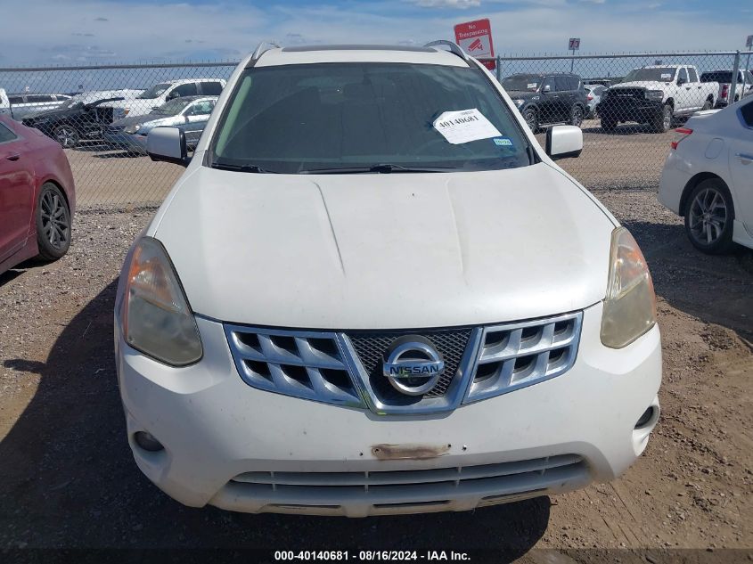 2013 Nissan Rogue Sv W/Sl Pkg VIN: JN8AS5MT3DW510009 Lot: 40140681