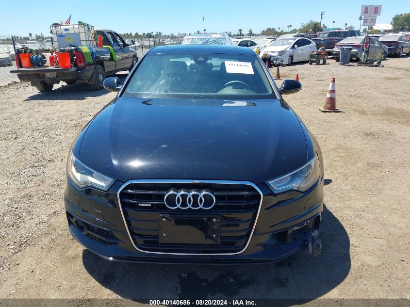 2013 Audi A6 3.0T Premium VIN: WAUHGAFC5DN158720 Lot: 40140686