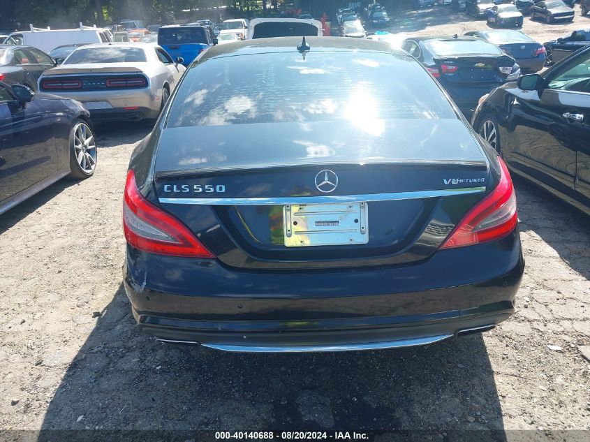 2012 Mercedes-Benz Cls 550 VIN: WDDLJ7DB7CA027361 Lot: 40140688