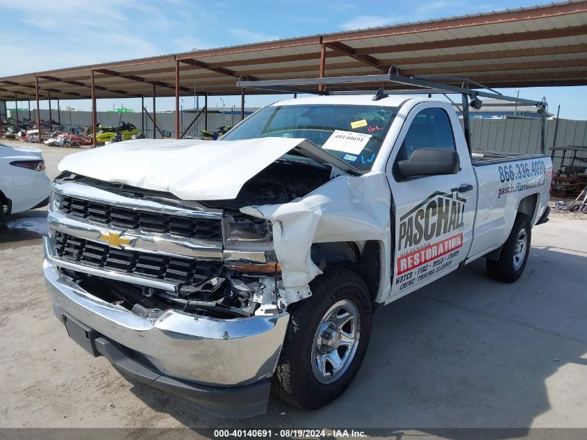 2018 Chevrolet Silverado 1500 Ls VIN: 1GCNCNEH4JZ143622 Lot: 40140691