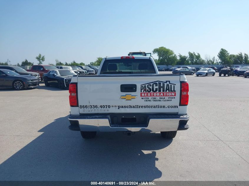 2018 Chevrolet Silverado 1500 Ls VIN: 1GCNCNEH4JZ143622 Lot: 40140691