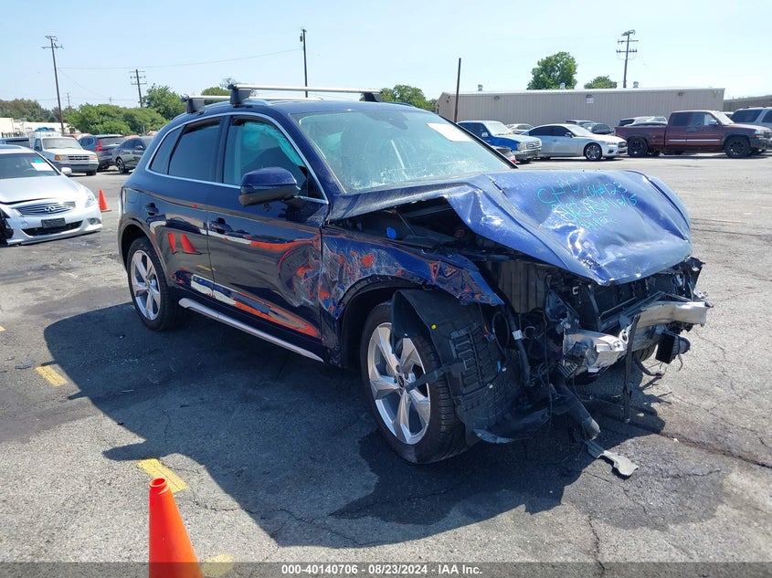 2021 AUDI Q5  (VIN: WA1BAAFYXM2129540)