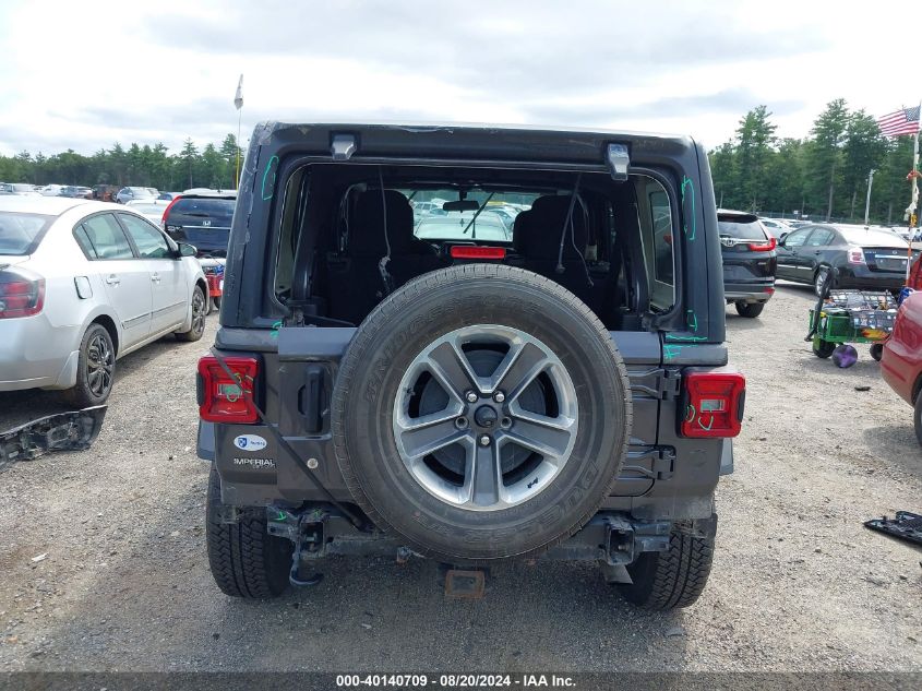 2019 Jeep Wrangler Unlimited Sahara 4X4 VIN: 1C4HJXEN5KW596042 Lot: 40140709