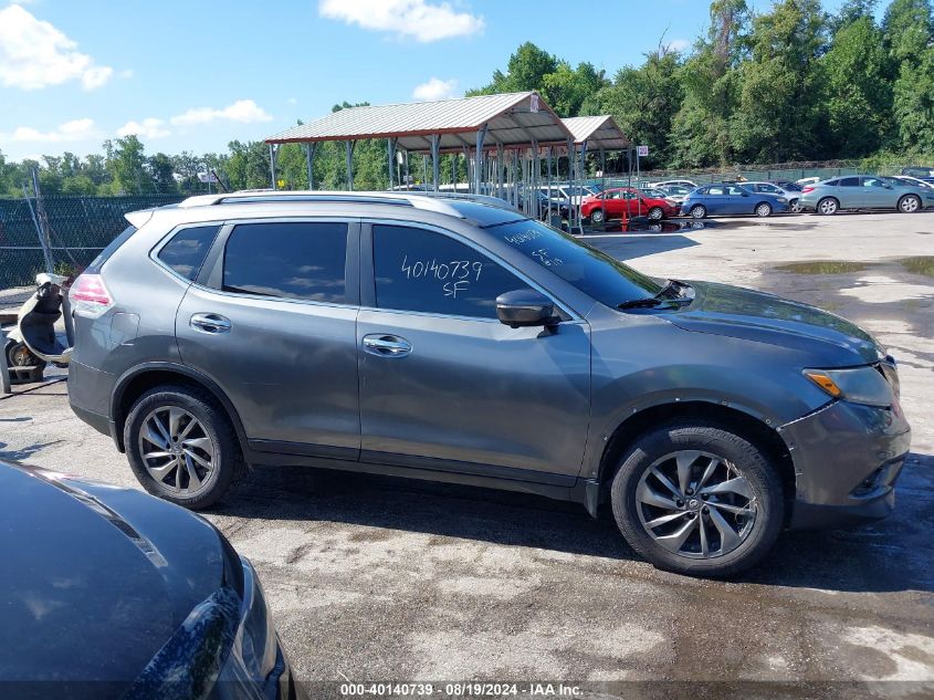 2015 Nissan Rogue Sl VIN: 5N1AT2MV5FC817402 Lot: 40140739