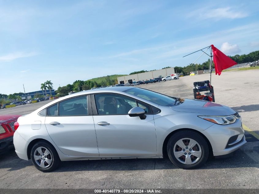 2018 Chevrolet Cruze Ls VIN: 1G1BC5SM6J7204946 Lot: 40140779