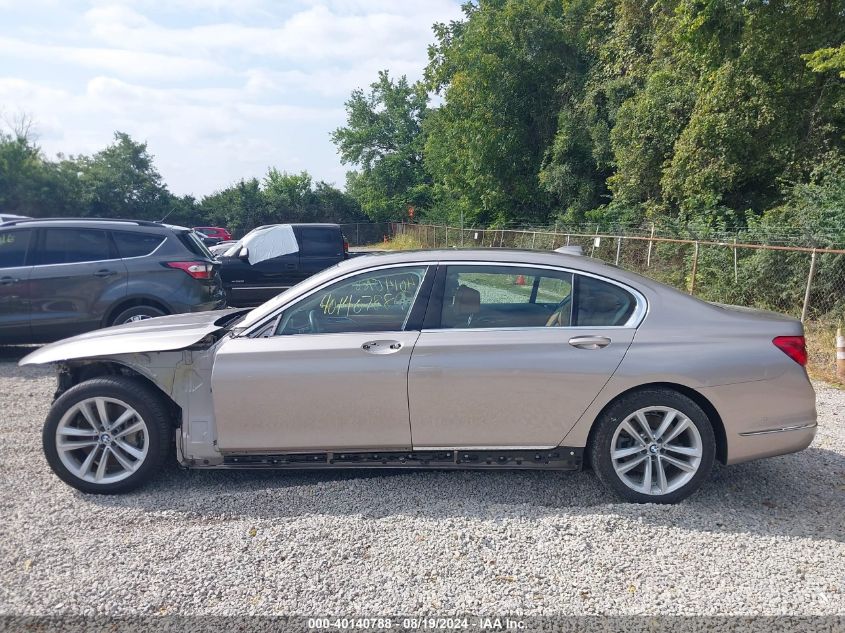 2019 BMW 750I xDrive VIN: WBA7F2C57KB239937 Lot: 40140788