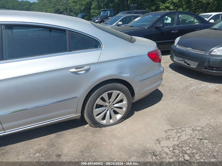 2012 Volkswagen Cc Sport VIN: WVWMP7AN7CE544132 Lot: 40140802