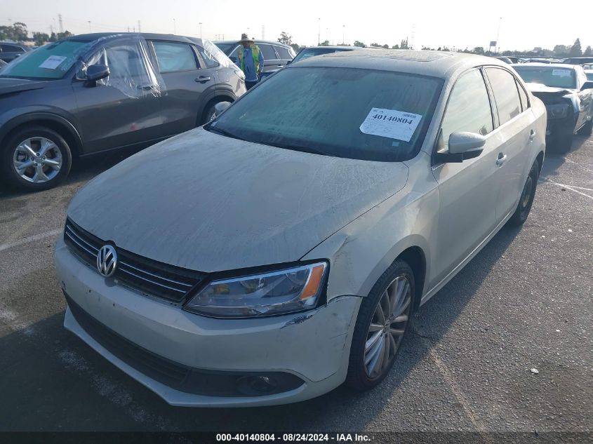 2011 Volkswagen Jetta 2.5L Sel VIN: 3VWLZ7AJ2BM040676 Lot: 40140804