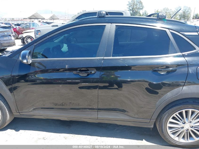 2021 Hyundai Kona Sel VIN: KM8K22AA9MU605134 Lot: 40140827