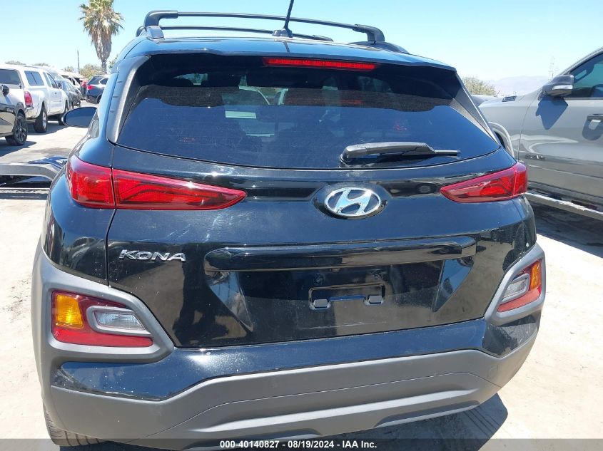 2021 Hyundai Kona Sel VIN: KM8K22AA9MU605134 Lot: 40140827