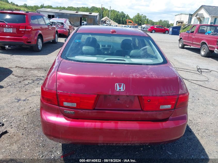 2005 Honda Accord 3.0 Ex VIN: 1HGCM66565A006458 Lot: 40140832