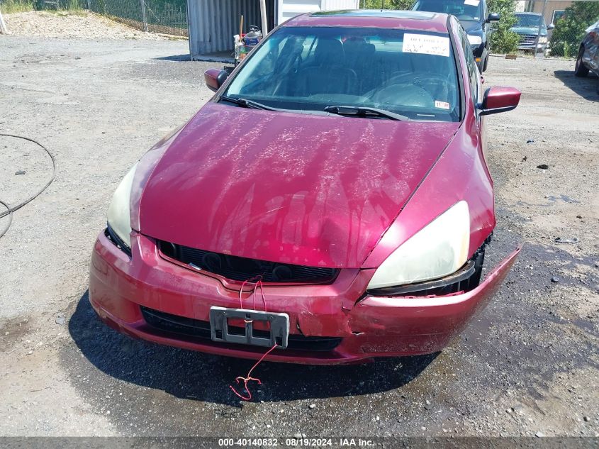 2005 Honda Accord 3.0 Ex VIN: 1HGCM66565A006458 Lot: 40140832