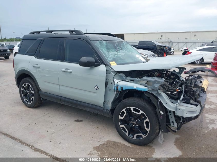 2022 Ford Bronco Sport Outer Banks VIN: 3FMCR9C60NRD96344 Lot: 40140837