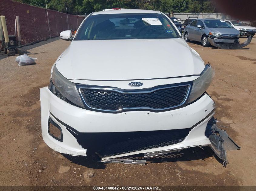 2014 Kia Optima Lx VIN: 5XXGM4A72EG309500 Lot: 40140842