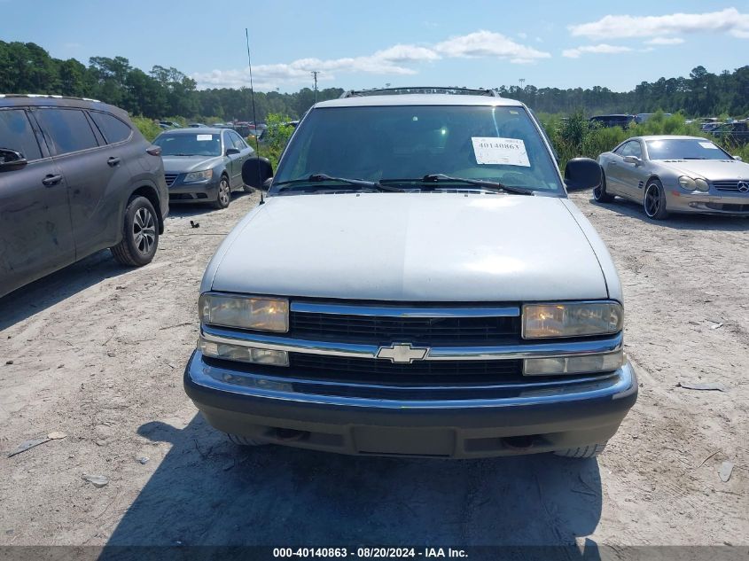 1998 Chevrolet Blazer VIN: 1GNDT13W1W2160553 Lot: 40140863