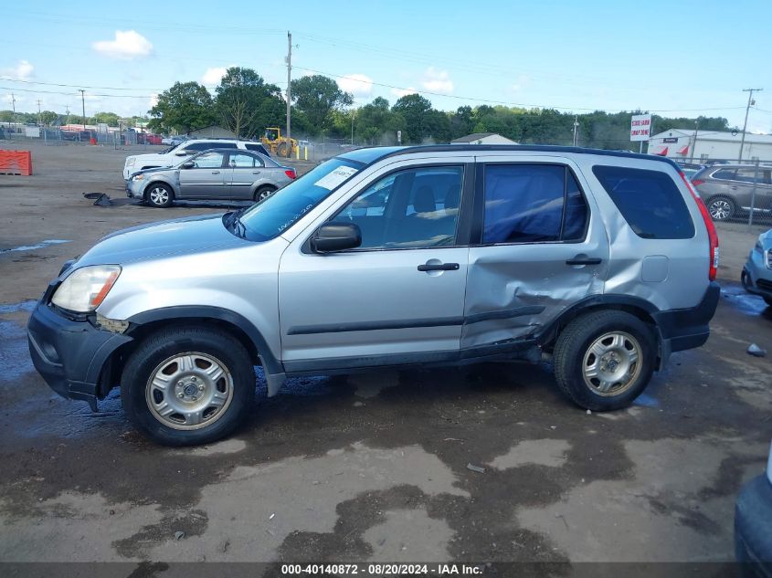 SHSRD68546U401701 2006 Honda Cr-V Lx