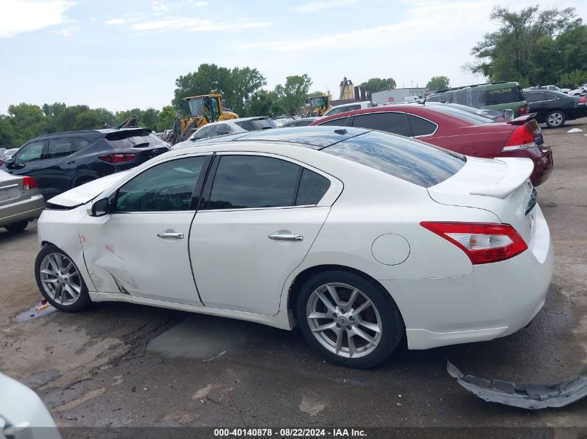 2011 Nissan Maxima 3.5 Sv VIN: 1N4AA5AP0BC861650 Lot: 40140878